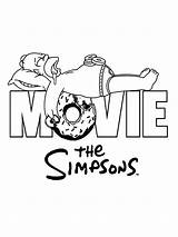30  Simpsons Coloring Pages For Kids 🎨🍩 Coloringpagesforkidsnet sketch template