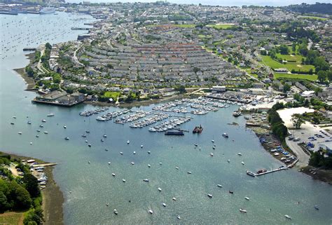 Falmouth Marina in Falmouth, Cornwall, GB, United Kingdom - Marina ...