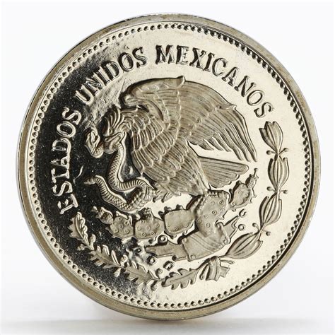 Mexico 500 pesos 75th Anniversary of 1910 Revolution proof silver coin 1985 | Coinsberg