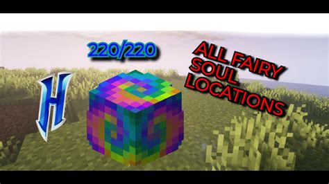 220/220 All Fairy Soul Locations in Hypixel Skyblock - YouTube