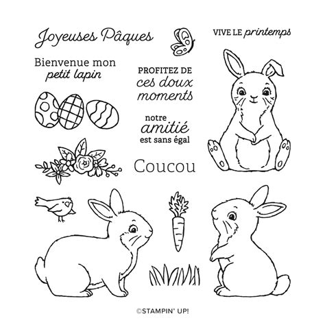 Lapin de Pâques Stamp Set by Stampin' Up!