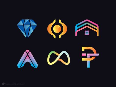 Gradient Logo Design Collection Set on Behance