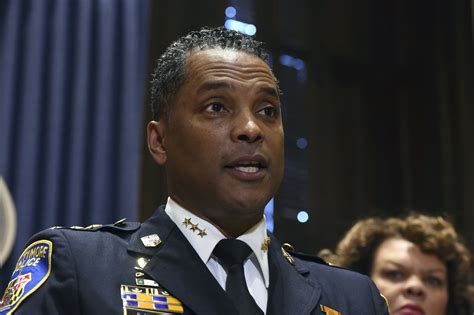 Baltimore police commissioner resigns after failing to file his taxes ...