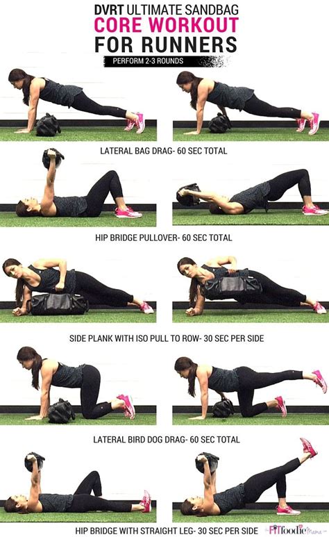 Core Workout for Runners using DVRT @UltimateSandbag {Functional ...