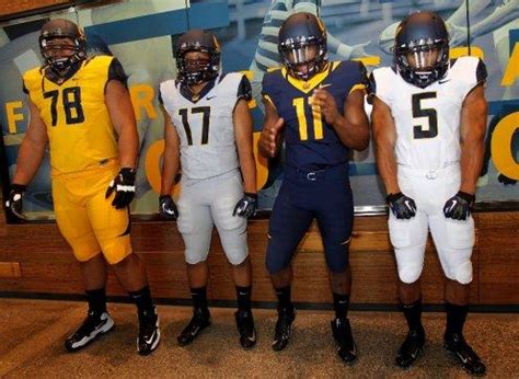 New WVU uniforms : r/CFB