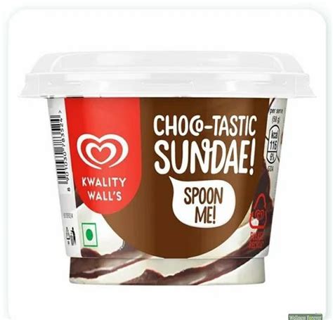 Chocolate and vanilla Kwality walls Sundae cup 100 ML at Rs 35/piece in Nashik