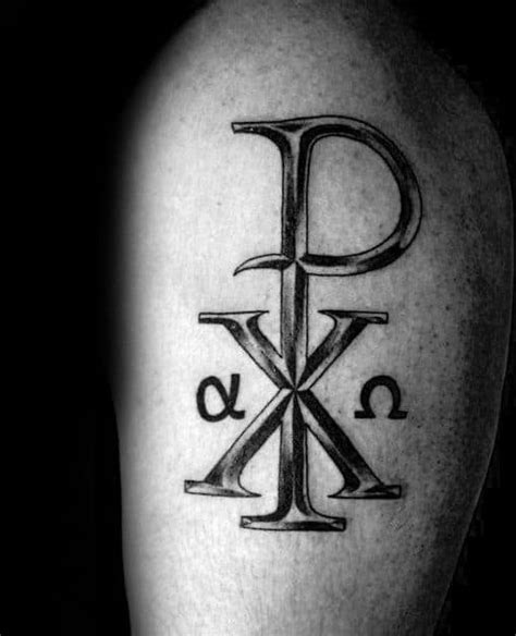 30 Alpha Omega Tattoo Designs For Men - Greek Grandeur