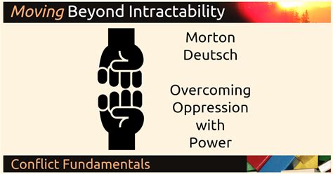 Overcoming Oppression With Power | Beyond Intractability