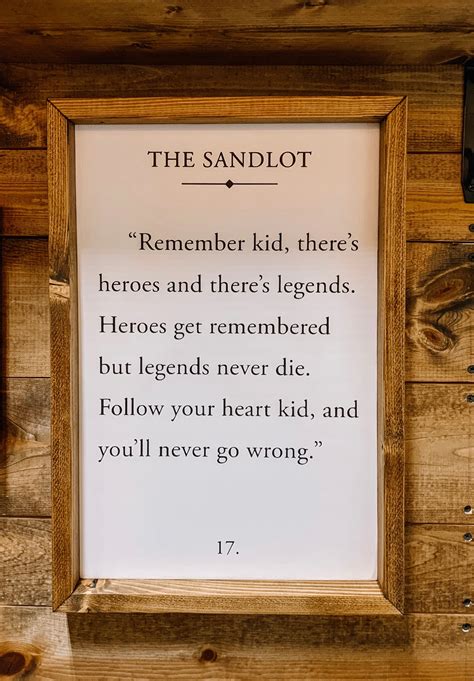 The Sandlot Quote - Etsy