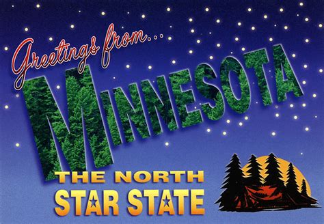 Greetings from Minnesota, The North Star State - Large Letter Postcard | Flickr - Photo Sharing!