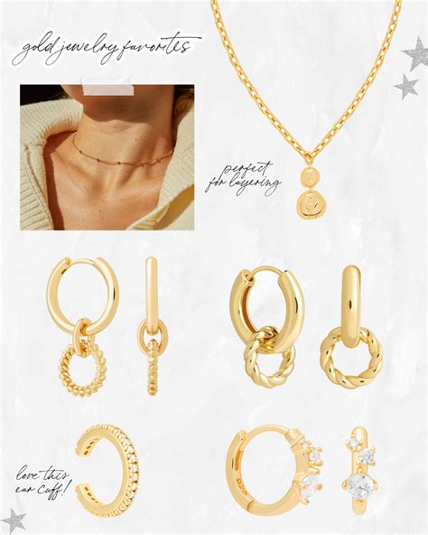 New Gold Jewelry Favorites - Somewhere, Lately