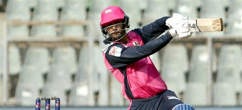 Hard-hitter Aman Khan hits 12 sixes in the ongoing T20 Padmakar Talim Shield Tournament’18 ...