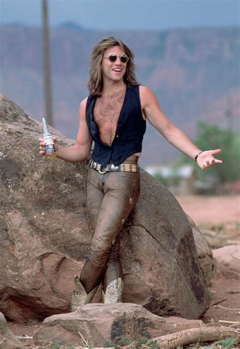 Jon Bon Jovi Really Loved Wearing Ridiculous Outfits In 1980s…