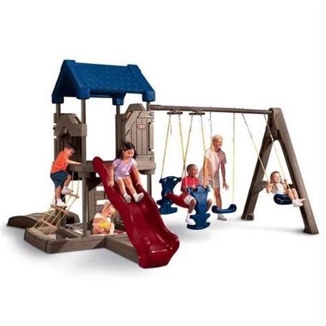 Chickadee Solutions in 2020 | Little tikes playground, Little tikes swing set, Diy playground