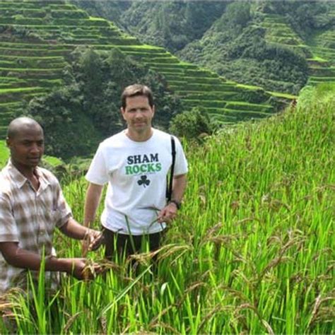 Students learning about rice culture at the Banaue rice terraces in the... | Download Scientific ...