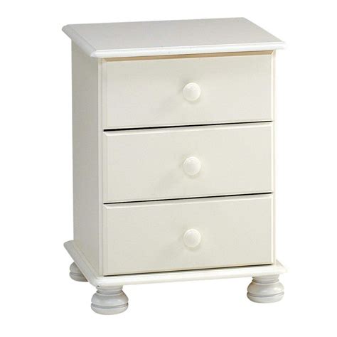 White Bedside Locker – Mattressshop.ie