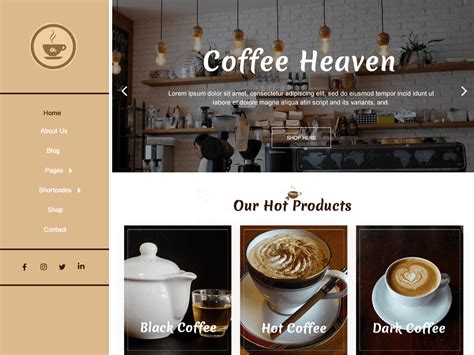 Classic Coffee Shop – WordPress theme | WordPress.org