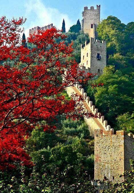 Castle walls at Marostica, Italy | Italy travel, Italy, Castle