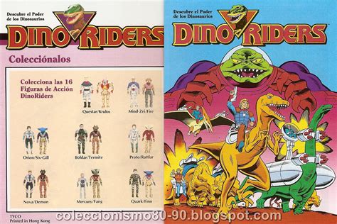 Coleccionismo 80-90: DINO-RIDERS: MINICÓMIC COMIENZA LA AVENTURA