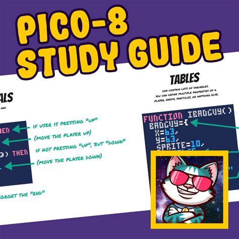 SpaceCat's Pico-8 Study Guide