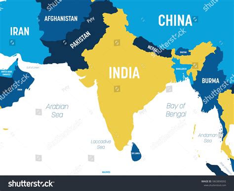 226 Indian Subcontinent Map Bilder, Stockfotos und Vektorgrafiken | Shutterstock