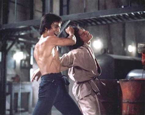 Bruce Lee and Jackie Chan in Enter the Dragon (1973) Jackie Chan, Kung ...