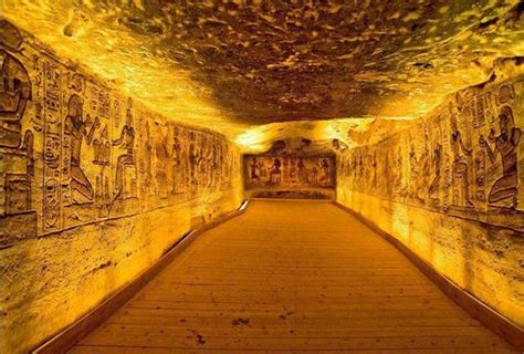 Abu Simbel temple inside - it was built during pharaoh Ramses II, Egypt ...