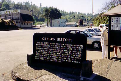 Historical Marker - Oregon City | Oregon.com