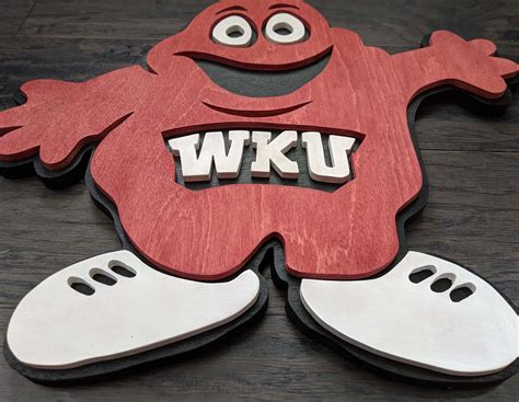 WKU Big Red Logo Sign - Made By Jay Lane