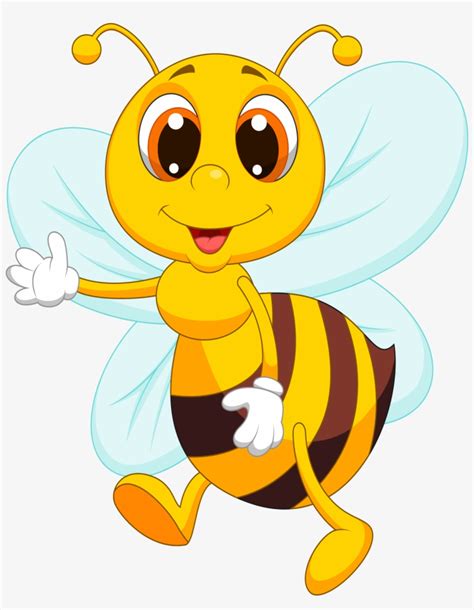 Bee Stock Photography Cute - Honey Bee Cartoon Png PNG Image ...