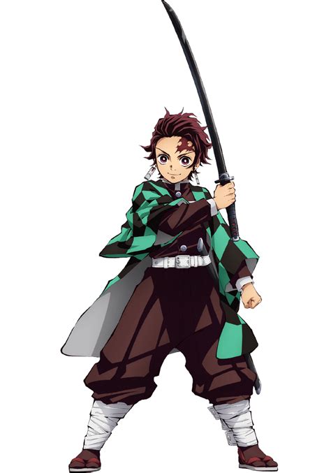 Demon Slayer personnage Tanjiro Kamado PNG transparents - StickPNG