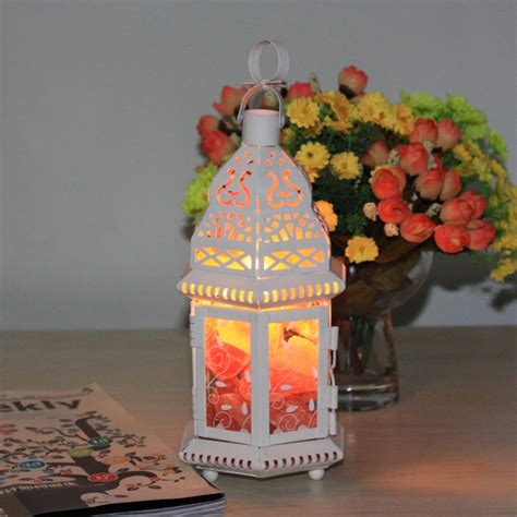 salt lamps in the interior - ideas, colors, designs, installation