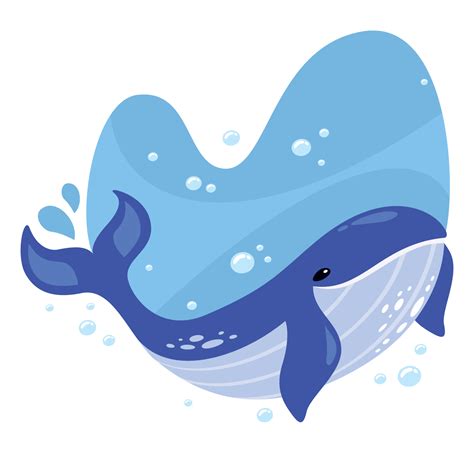 Cartoon Drawing Of A Whale 13539378 Vector Art at Vecteezy