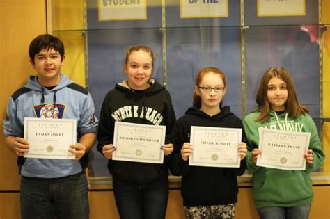 Wareham Middle School November Students of the Month | Wareham