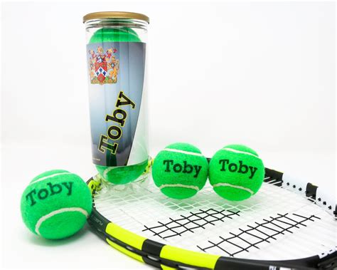 Personalised Tennis Balls - Etsy