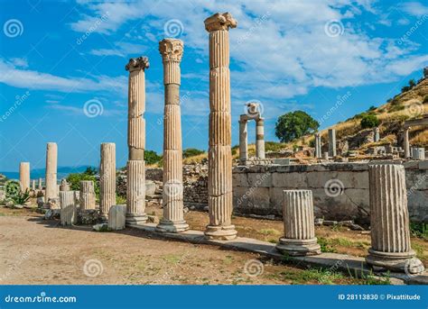 Ephesus ruins Turkey stock photo. Image of ruins, city - 28113830