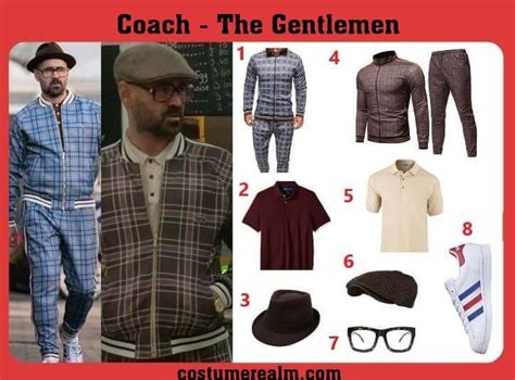 Dress Like Coach From The Gentlemen Costume Guide