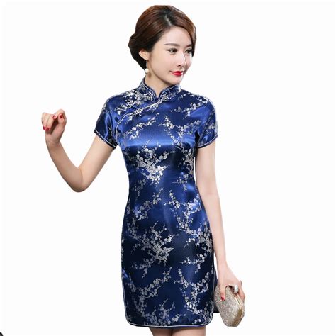 Traditional Chinese Dress Blue