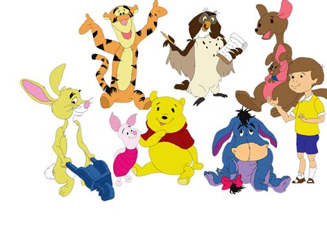 Winnie the Pooh characters by Disneyfangirl774 on DeviantArt