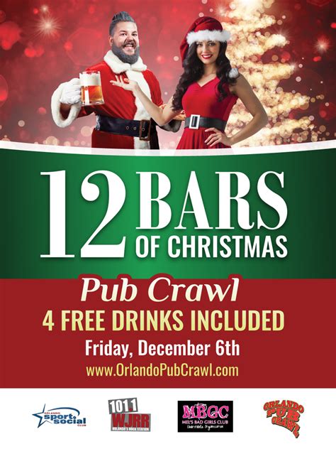 The 12 Bars of Christmas Pub Crawl(Orlando)Orlando Pub Crawl