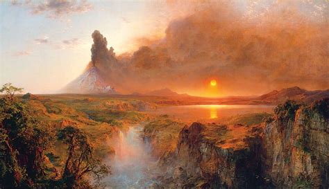 Cotopaxi Frederic Church Two more of his South American paintings ...