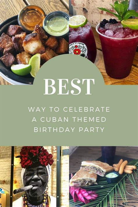 CUBAN THEMED PARTY | Cuban cuisine, Cuisine, Party catering