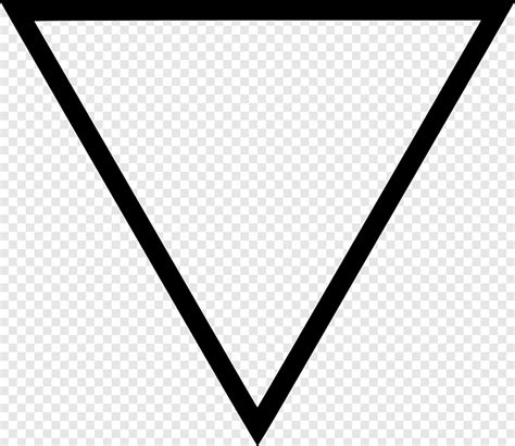 Triangolo nero Simbolo Significato Yantra, TRIANGOLO, angolo, arte png | PNGEgg