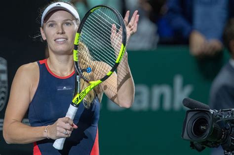 Caroline Wozniacki - 2018 BNP PARIBAS WTA Finals in Singapore 10/23/2018 • CelebMafia