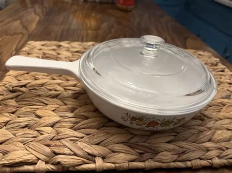 VINTAGE CORNING WARE Spice Of Life Le Persil Skillet Pan P-83-B 6 1/2in ...