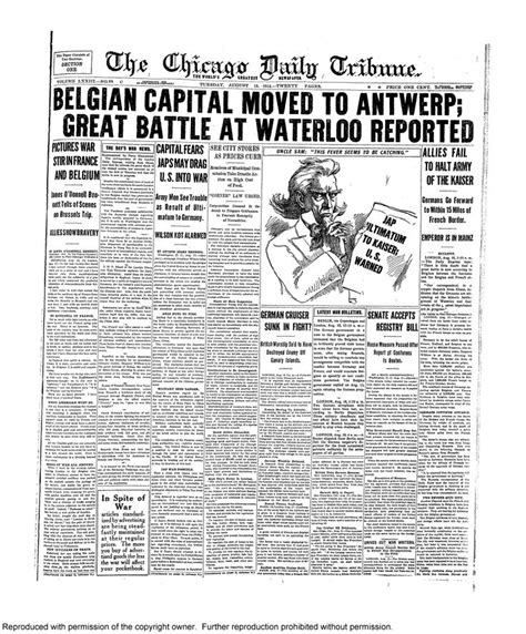 Chicago Tribune - Historical Newspapers | Historical newspaper, Chicago ...