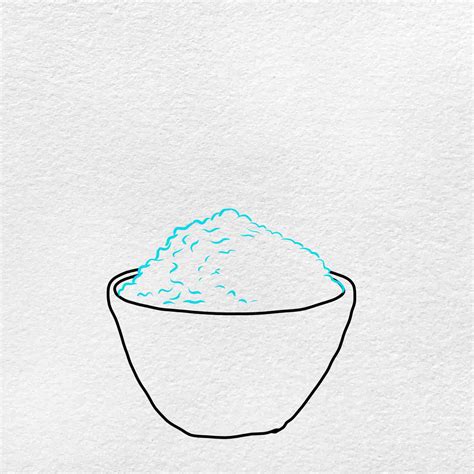 How to Draw Rice - HelloArtsy