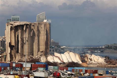 Northern sector of Beirut’s iconic grain silos fully collapses - Read ...