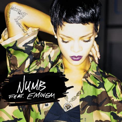 Just Cd Cover: Rihanna feat. Eminem : NUMB (MBM single cover)