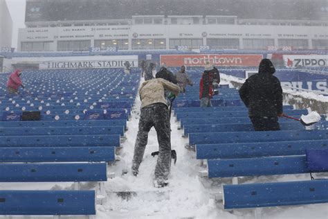 Bills Call On Fans To Help Dig Out Stadium For Playoff Game vs. Steelers | News, Sports, Jobs ...